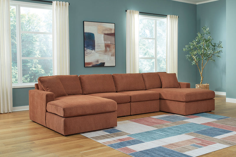 Modmax Spice 4-Piece Sectional with Chaise -  Ashley - DMV Furniture