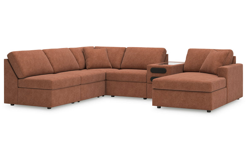 Modmax Spice 6-Piece Sectional with Chaise -   - DMV Furniture