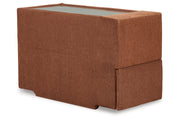 Modmax Spice 6-Piece Sectional and Swivel Glider Recliner from Ashley - DMV Furniture