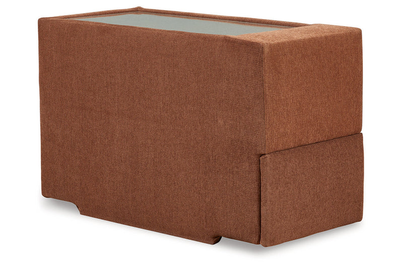 Modmax Spice 6-Piece Sectional and Swivel Glider Recliner from Ashley - DMV Furniture