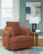 Modmax 5-Piece Sectional with Swivel Glider Recliner in Spice from Ashley - DMV Furniture