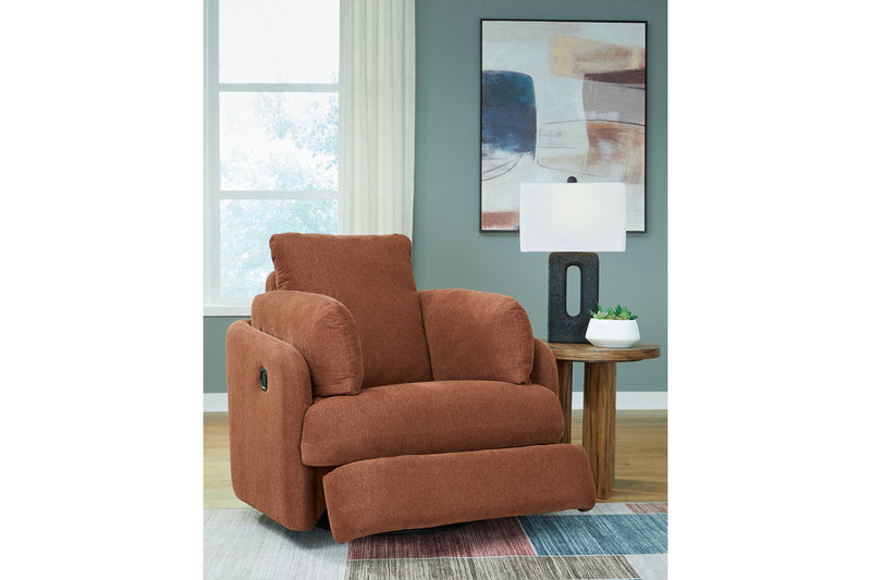 Modmax Spice 6-Piece Sectional and Swivel Glider Recliner from Ashley - DMV Furniture