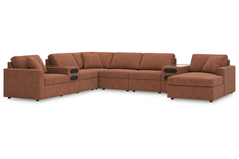 Modmax Spice 8-Piece Sectional with Audio System and Chaise -   - DMV Furniture