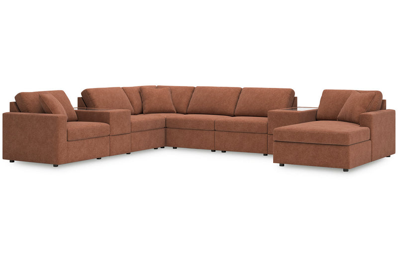 Modmax Spice 8-Piece Sectional with Chaise -   - DMV Furniture