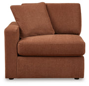 Modmax Spice 6-Piece LAF Sectional with Ottoman and Console with Audio System from Ashley - DMV Furniture