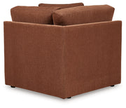 Modmax Spice 6-Piece LAF Sectional with Ottoman and Console with Audio System from Ashley - DMV Furniture