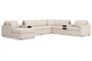 Modmax Oyster 8-Piece Sectional with Audio System and Chaise -   - DMV Furniture