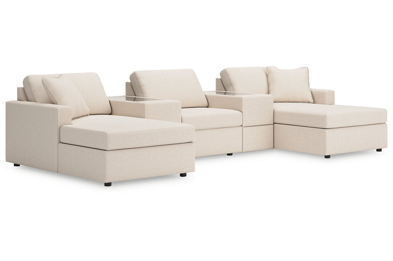 Modmax Oyster 5-Piece Pit Sectional from Ashley - DMV Furniture