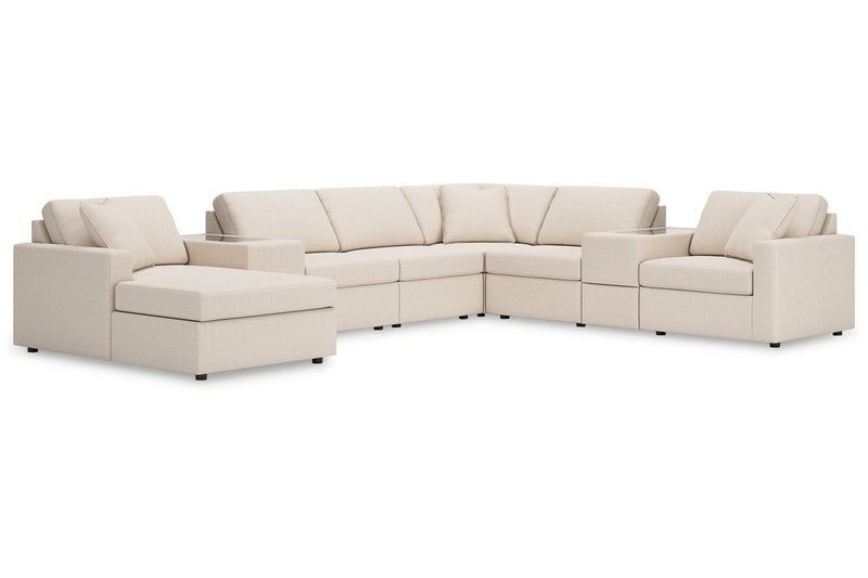Modmax Oyster 8-Piece Sectional with Chaise -   - DMV Furniture