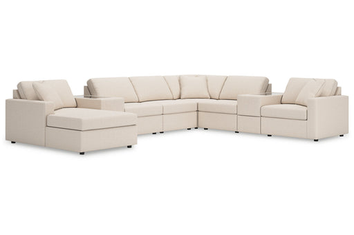 Modmax Oyster 8-Piece Sectional with Chaise -   - DMV Furniture