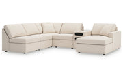 Modmax Oyster 6-Piece Sectional with Chaise -   - DMV Furniture