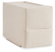 Modmax 6-Piece Sectional with Ottoman and Console with Storage in Oyster from Ashley - DMV Furniture