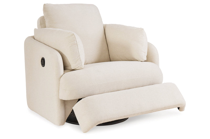 Modmax Oyster 6-Piece Sectional and Swivel Glider Recliner -   - DMV Furniture