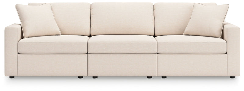 Modmax Sofa, Loveseat and Recliner in Oyster from Ashley - DMV Furniture