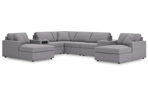 Modmax Granite 8-Piece Sectional with Chaise -   - DMV Furniture