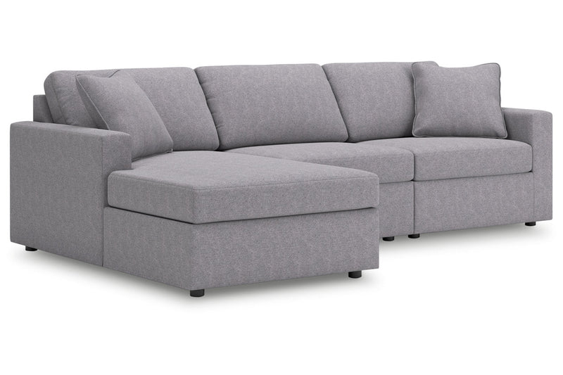 Modmax Granite 3-Piece Sectional with Chaise -  Ashley - DMV Furniture