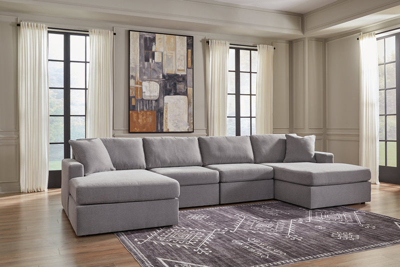 Modmax Granite 4-Piece Sectional with Chaise -  Ashley - DMV Furniture