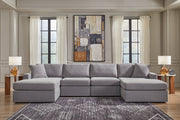 Modmax Granite 4-Piece Sectional with Chaise -  Ashley - DMV Furniture