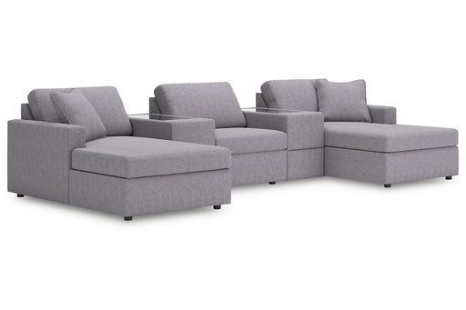 Modmax Granite 5-Piece Pit Sectional -   - DMV Furniture