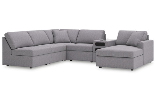Modmax Granite 6-Piece Sectional with Chaise -   - DMV Furniture
