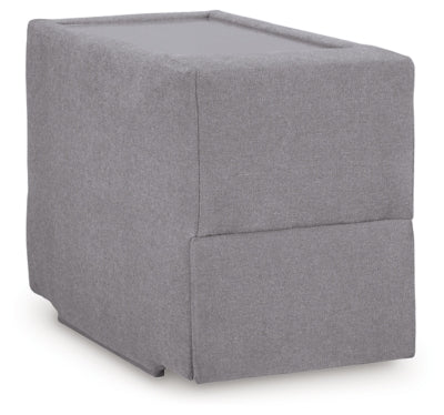Modmax Balanced Sectional with Audio and Storage Consoles