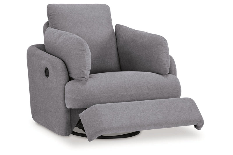 Modmax Granite 5-Piece Sectional and Swivel Glider Recliner -   - DMV Furniture