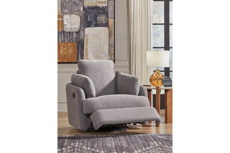 Modmax Granite 5-Piece Sectional and Swivel Glider Recliner -   - DMV Furniture