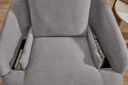 Modmax Granite 5-Piece Sectional and Swivel Glider Recliner -   - DMV Furniture
