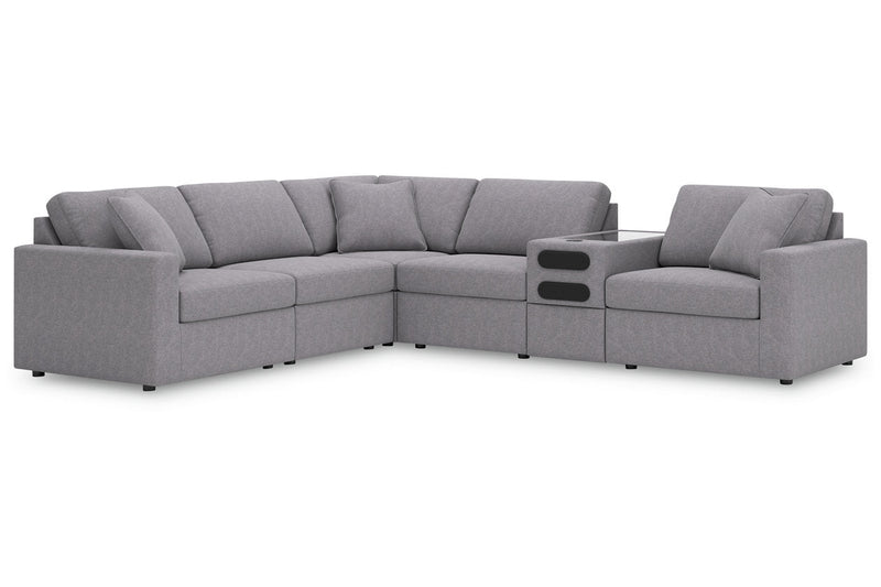 Modmax Granite 6-Piece Sectional -  Ashley - DMV Furniture