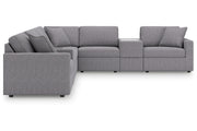 Modmax Granite 8-Piece Sectional -  Ashley - DMV Furniture