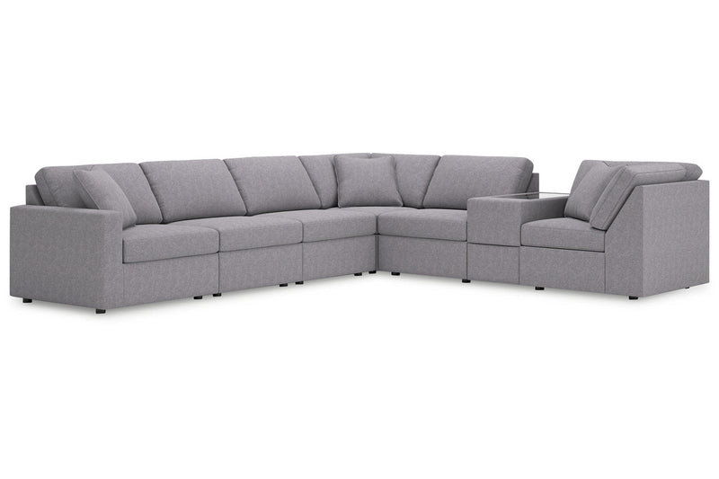 Modmax Granite 7-Piece Sectional -   - DMV Furniture