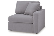Modmax Granite 5-Piece Sectional and Swivel Glider Recliner -   - DMV Furniture