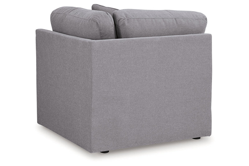Modmax Granite 5-Piece Sectional and Swivel Glider Recliner -   - DMV Furniture