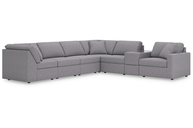 Modmax Granite 7-Piece Sectional -   - DMV Furniture