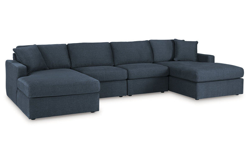 Modmax Ink 4-Piece Sectional with Chaise -  Ashley - DMV Furniture