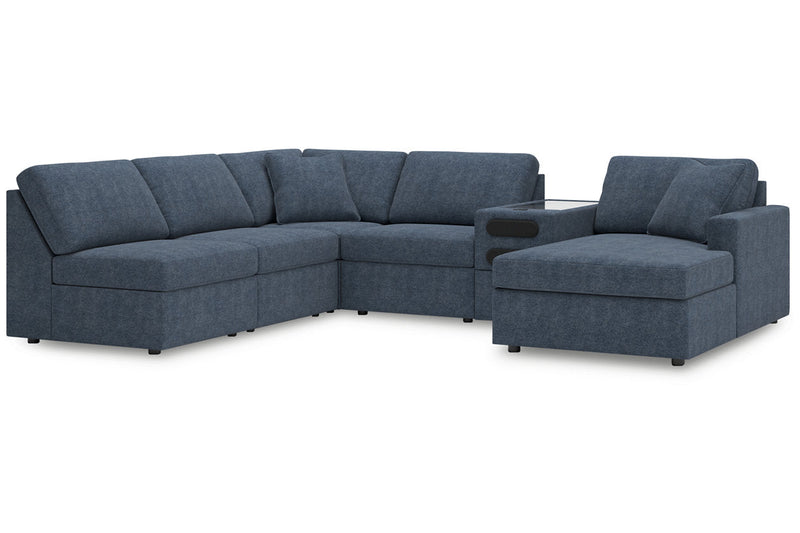 Modmax Ink 6-Piece Sectional with Chaise -   - DMV Furniture
