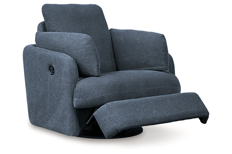 Modmax Ink 6-Piece Sectional and Swivel Glider Recliner -   - DMV Furniture