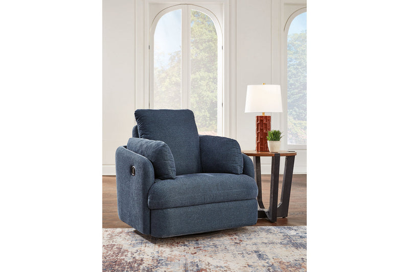 Modmax Ink 5-Piece Sectional and Swivel Glider Recliner -   - DMV Furniture