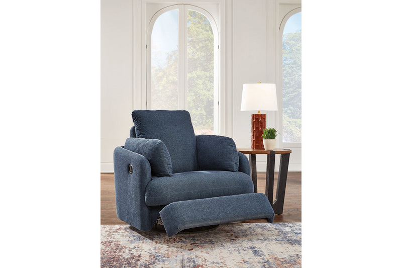 Modmax Ink 6-Piece Sectional and Swivel Glider Recliner -   - DMV Furniture