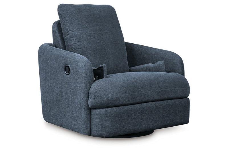 Modmax Ink 5-Piece Sectional and Swivel Glider Recliner -   - DMV Furniture