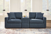 Modmax Sofa, Loveseat and Recliner in Ink from Ashley - DMV Furniture