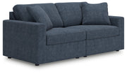 Modmax Sofa, Loveseat and Recliner in Ink from Ashley - DMV Furniture