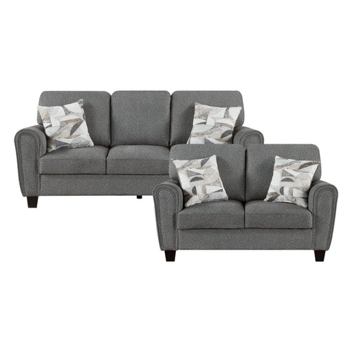 9214NGH*2 2pc Set: Sofa, Love - 9214NGH*2