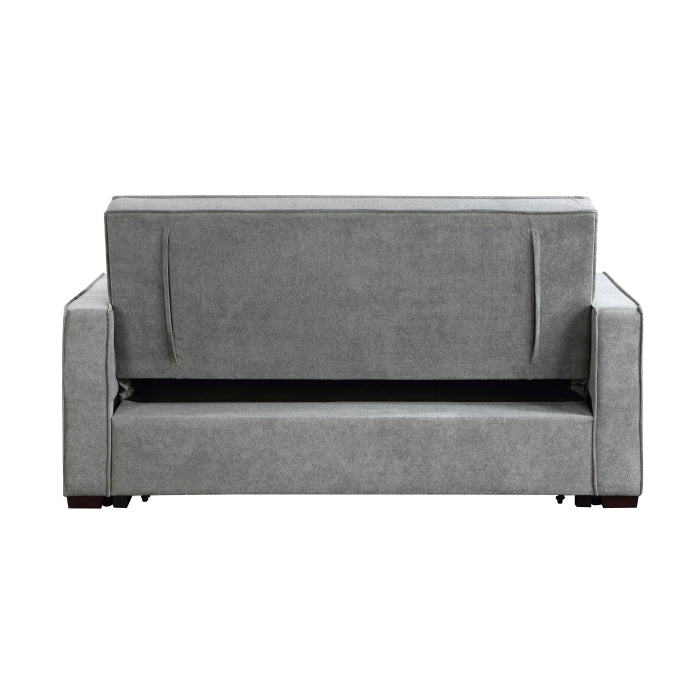 9238GY-3CL Convertible Studio Sofa with Pull-out Bed - 9238GY-3CL