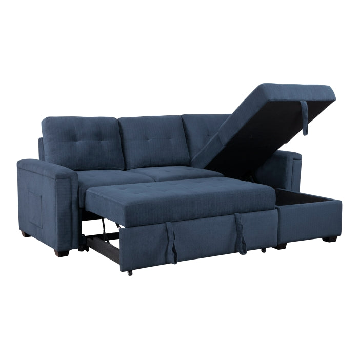 9259*SC (2)Reversible Sectional with Hidden Storage and Pull-out Bed - 9259*SC