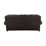 9268BRW*2 2pc Set: Sofa, Love - 9268BRW*2