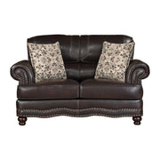 9268BRW-2 Love Seat - 9268BRW-2
