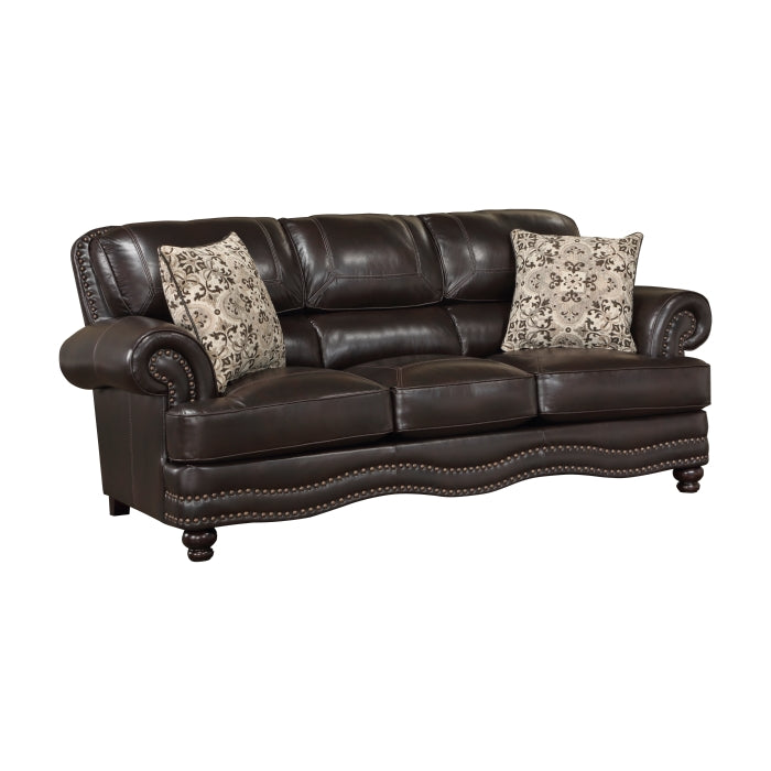 9268BRW-3 Sofa - 9268BRW-3