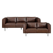 9280BR*2 2pc Set: Sofa, Love - 9280BR*2