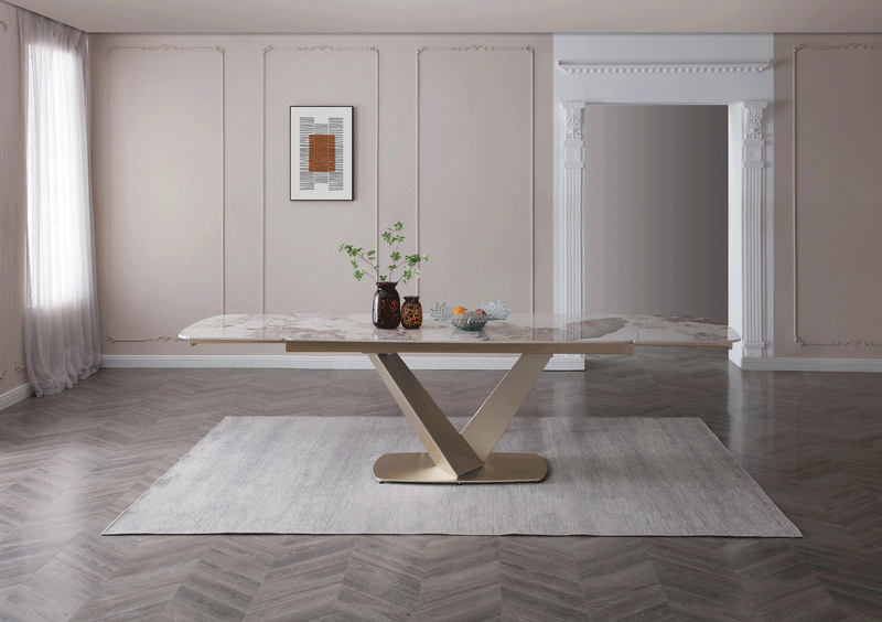 93 Dining Table With 2107 Chairs Set - DMV Furniture